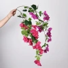 Artificial bougainvillea, artificial plum blossom, artificial flower, wall hanging, hanging, home decoration, flower arrangement, flower materials, silk flowers Specification image